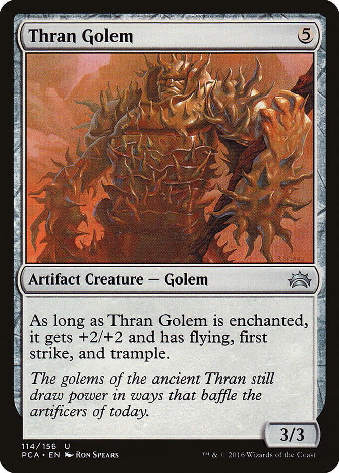 Thran Golem [Planechase Anthology] | Tables and Towers