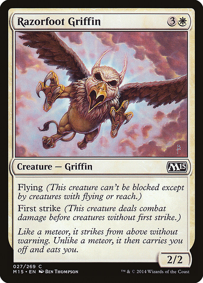 Razorfoot Griffin [Magic 2015] | Tables and Towers