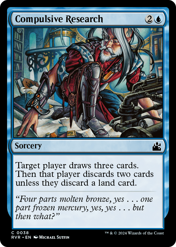 Compulsive Research [Ravnica Remastered] | Tables and Towers