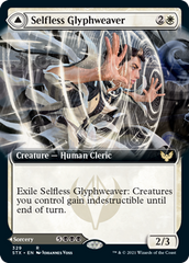 Selfless Glyphweaver // Deadly Vanity (Extended Art) [Strixhaven: School of Mages] | Tables and Towers