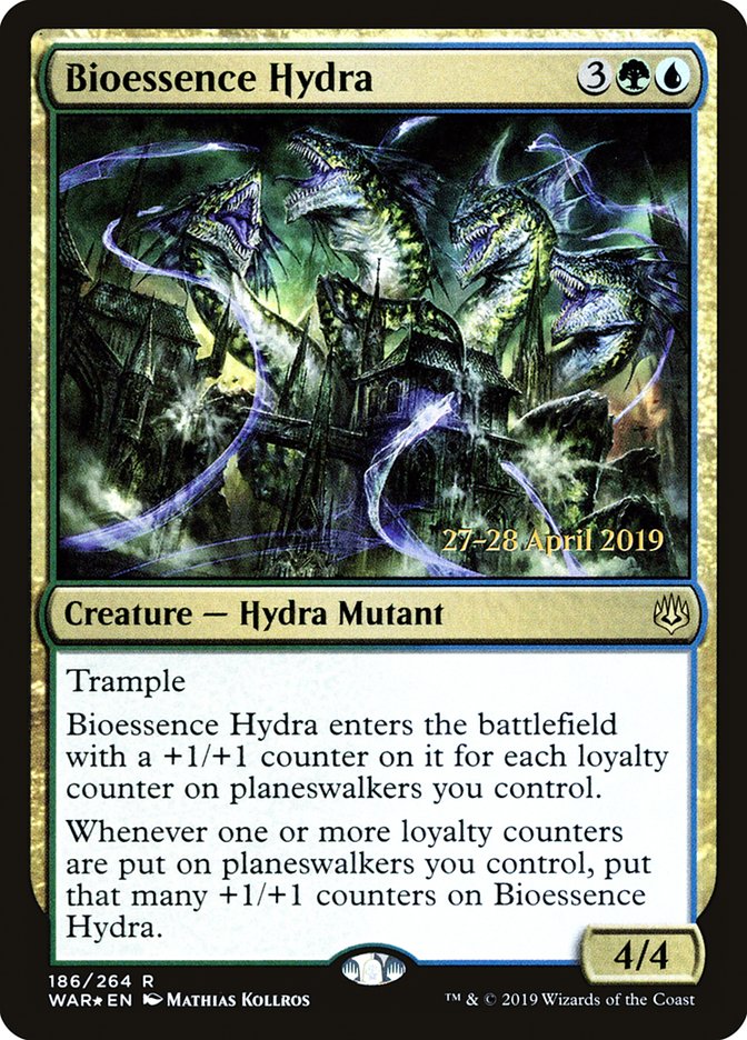 Bioessence Hydra [War of the Spark Prerelease Promos] | Tables and Towers