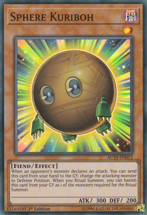 Sphere Kuriboh [AC19-EN012] Super Rare | Tables and Towers