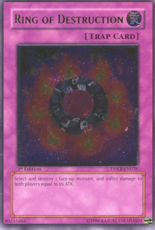 Ring of Destruction [DPKB-EN036] Ultimate Rare | Tables and Towers