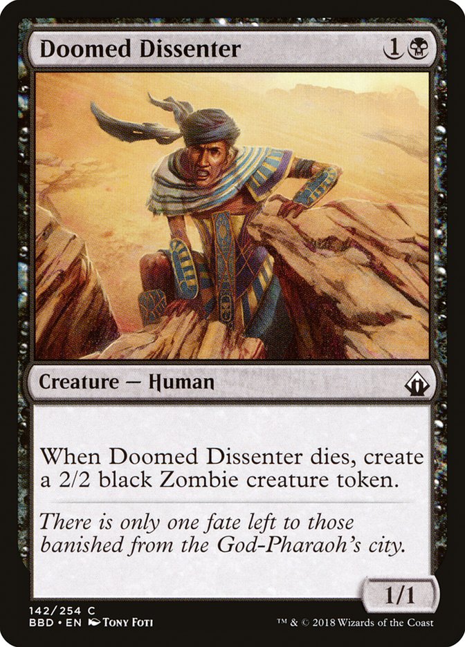 Doomed Dissenter [Battlebond] | Tables and Towers