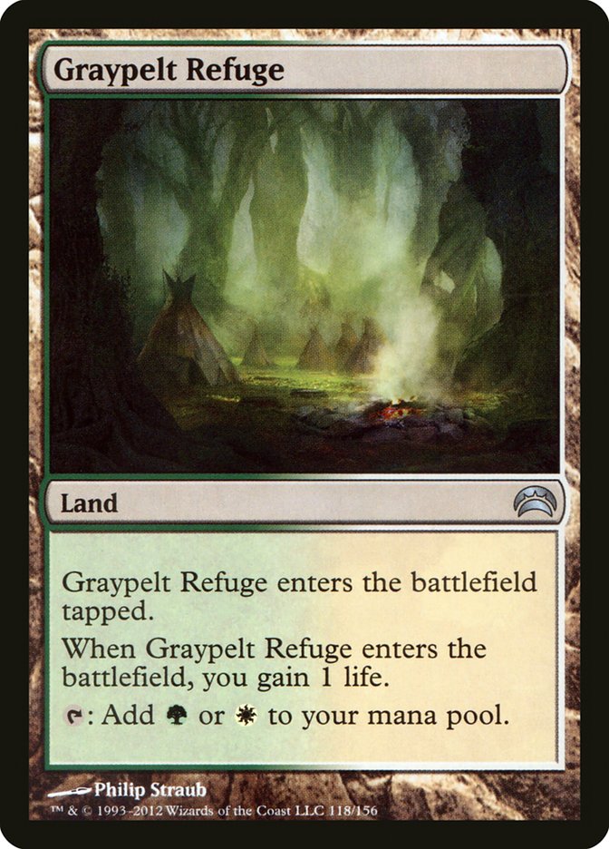 Graypelt Refuge [Planechase 2012] | Tables and Towers