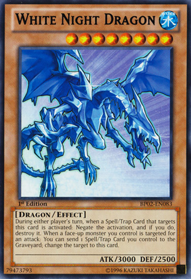 White Night Dragon [BP02-EN083] Mosaic Rare | Tables and Towers