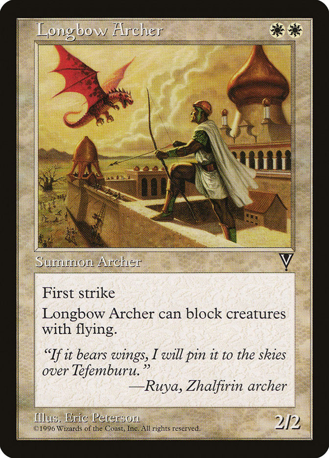 Longbow Archer [Visions] | Tables and Towers