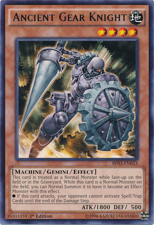 Ancient Gear Knight [BP03-EN033] Rare | Tables and Towers