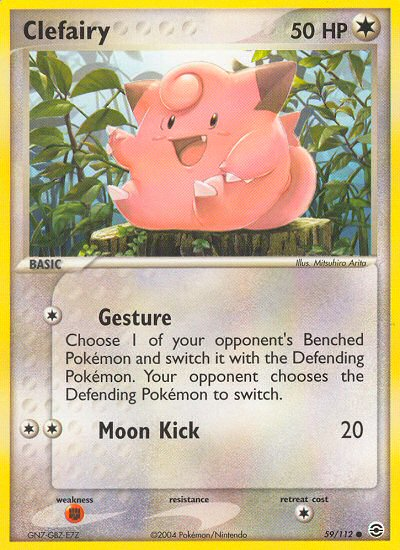 Clefairy (59/112) [EX: FireRed & LeafGreen] | Tables and Towers