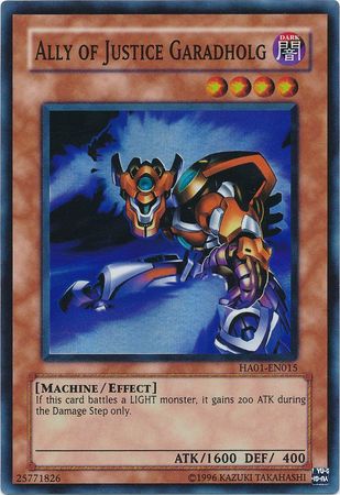 Ally of Justice Garadholg [HA01-EN015] Super Rare | Tables and Towers