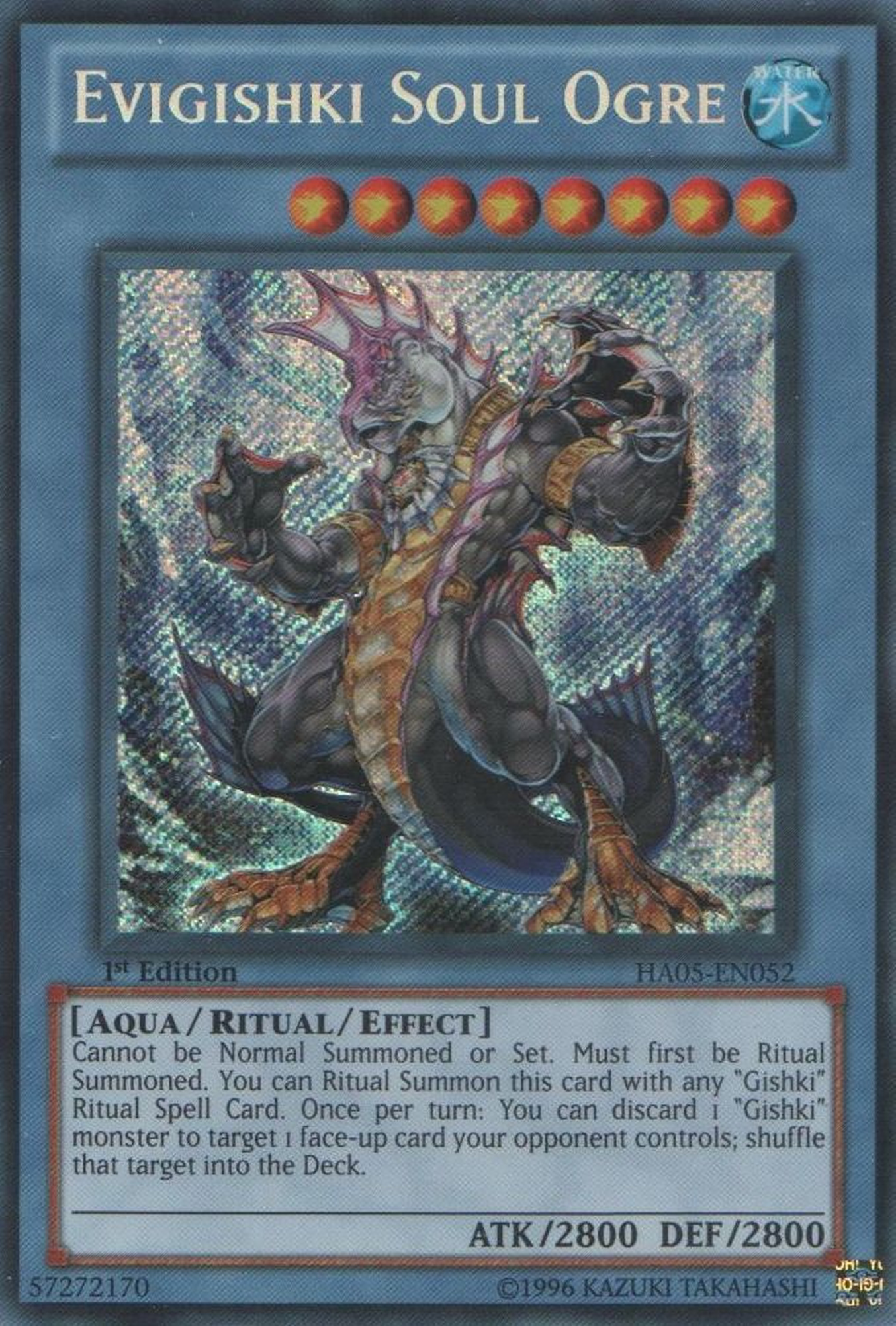 Evigishki Soul Ogre [HA05-EN052] Secret Rare | Tables and Towers