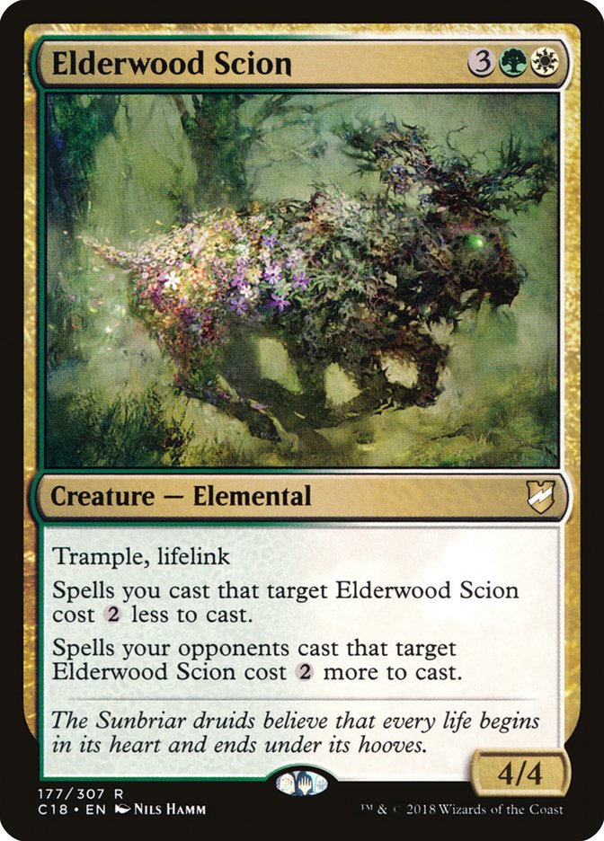 Elderwood Scion [Commander 2018] | Tables and Towers