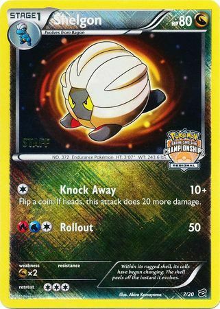 Shelgon (7/20) (Regional Championship Promo Staff) [Black & White: Dragon Vault] | Tables and Towers