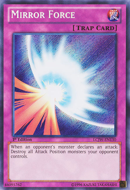 Mirror Force [LCJW-EN130] Secret Rare | Tables and Towers