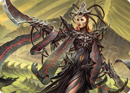 Testament Bearer Art Card [Phyrexia: All Will Be One Art Series] | Tables and Towers