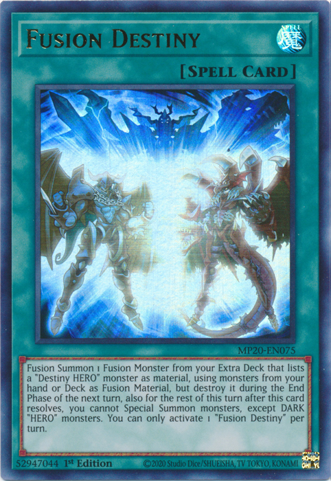 Fusion Destiny [MP20-EN075] Ultra Rare | Tables and Towers