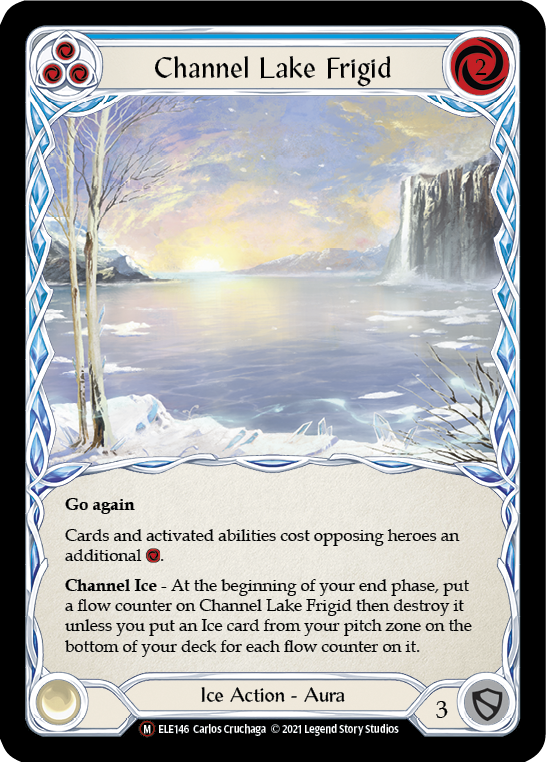 Channel Lake Frigid [U-ELE146] (Tales of Aria Unlimited)  Unlimited Normal | Tables and Towers