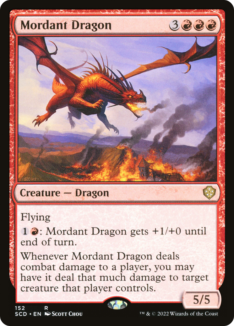 Mordant Dragon [Starter Commander Decks] | Tables and Towers