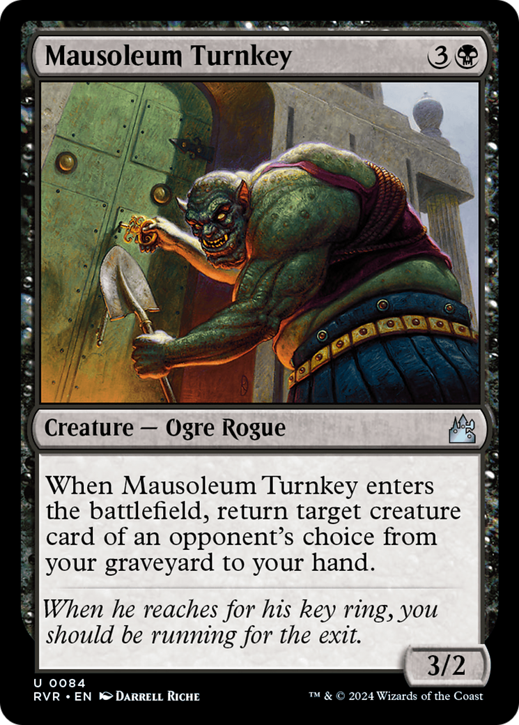 Mausoleum Turnkey [Ravnica Remastered] | Tables and Towers