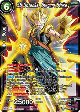 SS Gotenks, Surging Strike (Uncommon) (BT13-133) [Supreme Rivalry] | Tables and Towers