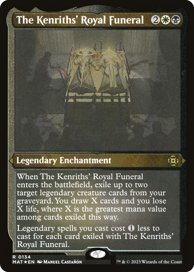 The Kenriths' Royal Funeral (Foil Etched) [March of the Machine: The Aftermath] | Tables and Towers
