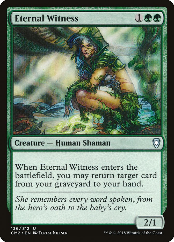 Eternal Witness [Commander Anthology Volume II] | Tables and Towers