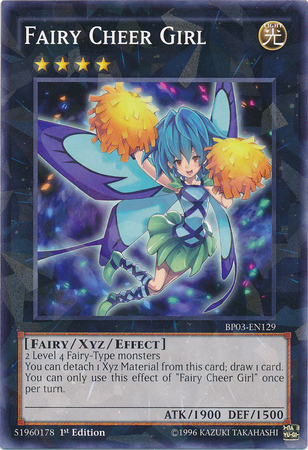 Fairy Cheer Girl [BP03-EN129] Shatterfoil Rare | Tables and Towers