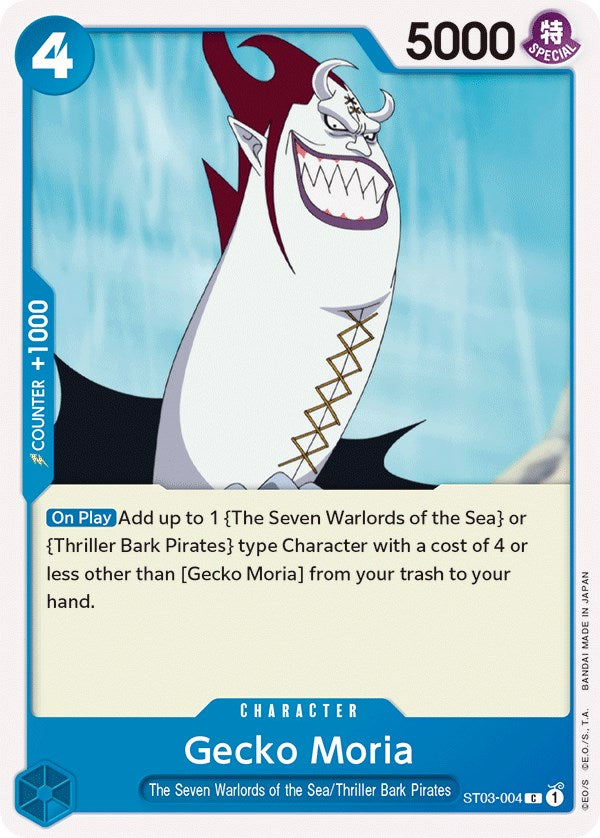 Gecko Moria [Starter Deck: The Seven Warlords of The Sea] | Tables and Towers