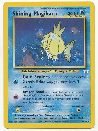 Shining Magikarp (66/64) [Neo Revelation Unlimited] | Tables and Towers