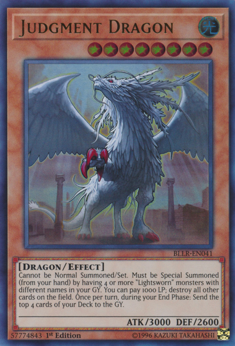 Judgment Dragon [BLLR-EN041] Ultra Rare | Tables and Towers