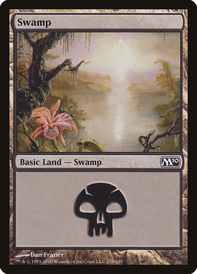 Swamp (238) [Magic 2010] | Tables and Towers