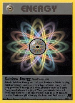 Rainbow Energy (80/82) [Team Rocket Unlimited] | Tables and Towers