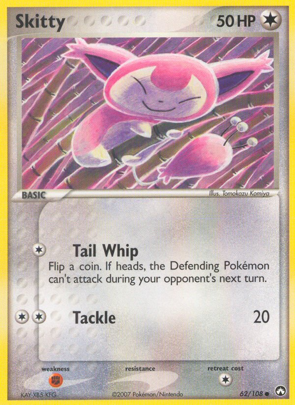 Skitty (62/108) [EX: Power Keepers] | Tables and Towers