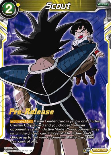 Scout (BT15-117) [Saiyan Showdown Prerelease Promos] | Tables and Towers