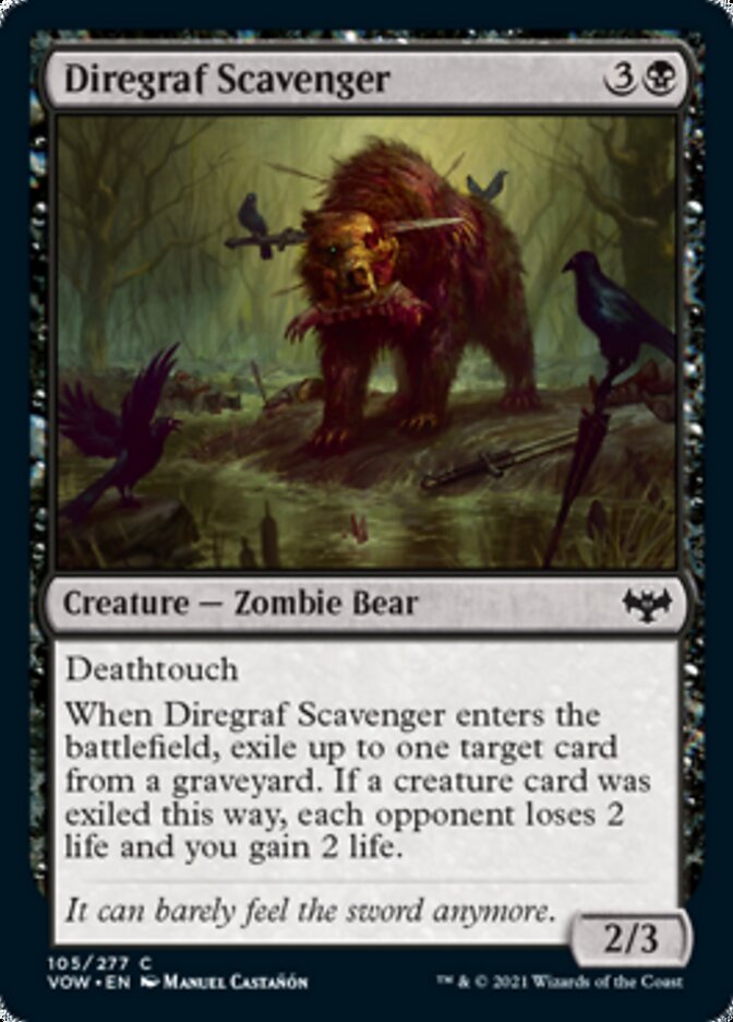 Diregraf Scavenger [Innistrad: Crimson Vow] | Tables and Towers