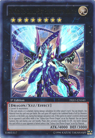 Number 62: Galaxy-Eyes Prime Photon Dragon [PRIO-EN040] Ultra Rare | Tables and Towers