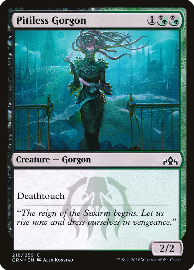 Pitiless Gorgon [Guilds of Ravnica] | Tables and Towers