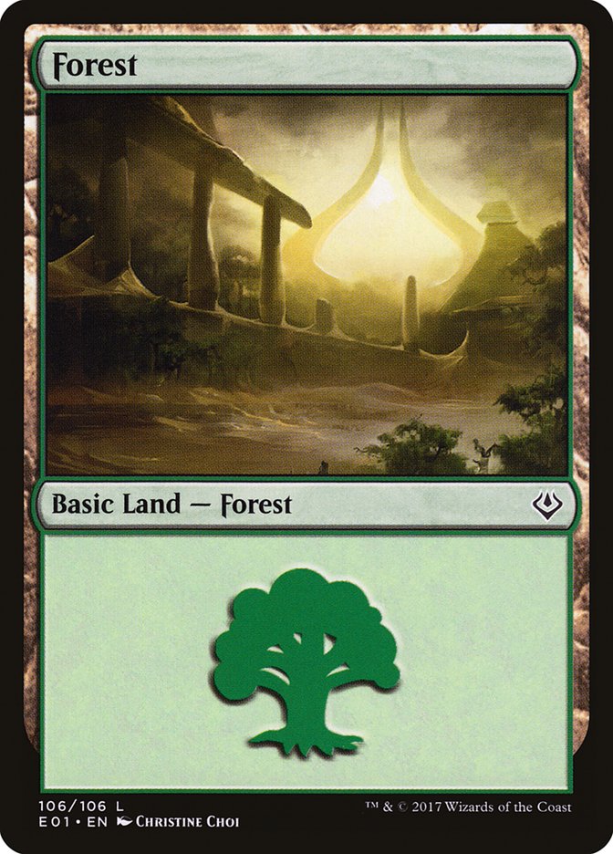 Forest (106) [Archenemy: Nicol Bolas] | Tables and Towers