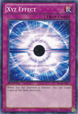 Xyz Effect [SP14-EN037] Starfoil Rare | Tables and Towers