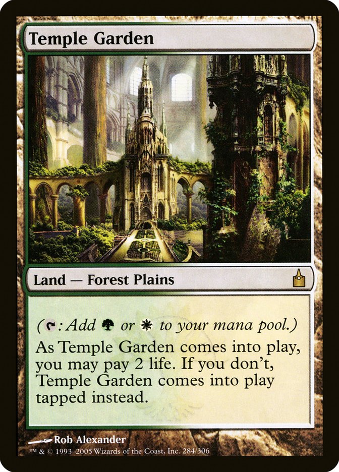 Temple Garden [Ravnica: City of Guilds] | Tables and Towers