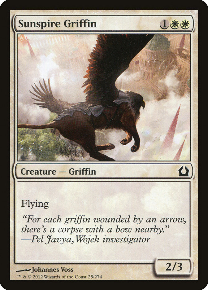 Sunspire Griffin [Return to Ravnica] | Tables and Towers