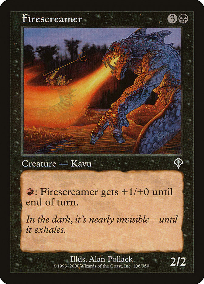 Firescreamer [Invasion] | Tables and Towers