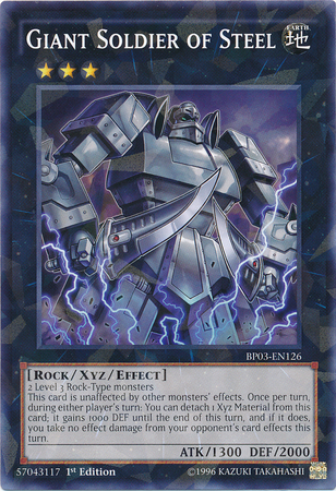 Giant Soldier of Steel [BP03-EN126] Shatterfoil Rare | Tables and Towers