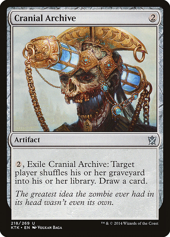 Cranial Archive [Khans of Tarkir] | Tables and Towers