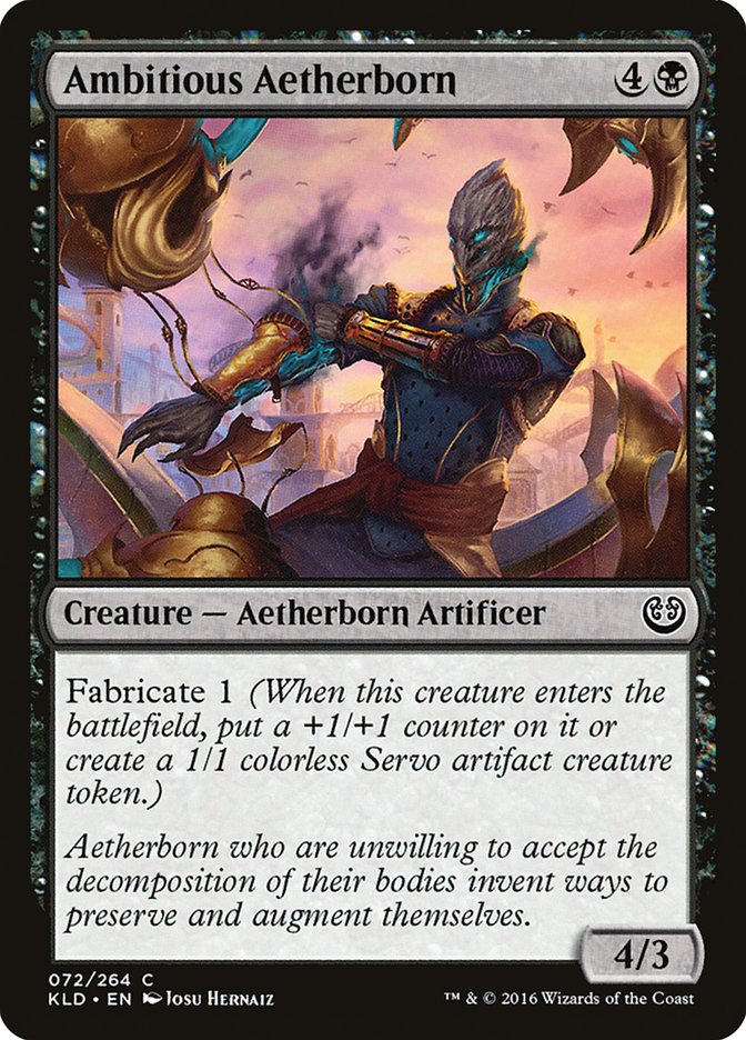 Ambitious Aetherborn [Kaladesh] | Tables and Towers