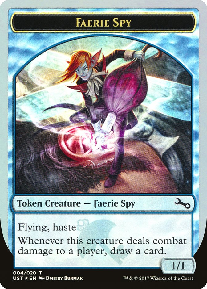 Faerie Spy Token [Unstable Tokens] | Tables and Towers