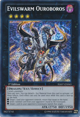 Evilswarm Ouroboros [HA07-EN065] Secret Rare | Tables and Towers