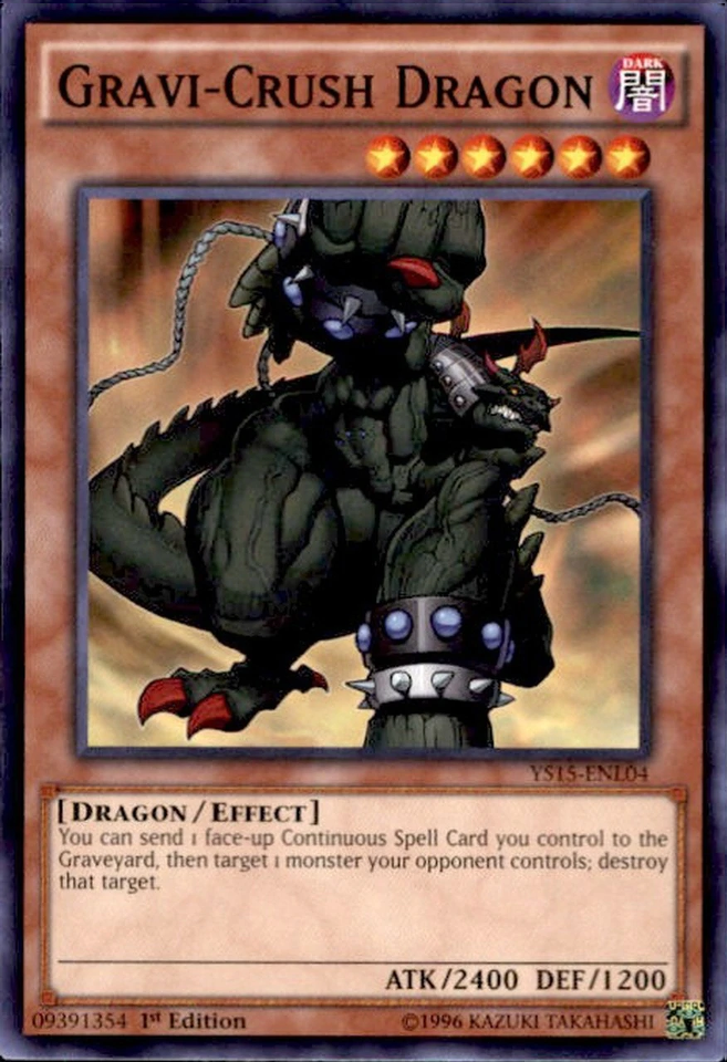 Gravi-Crush Dragon [YS15-ENL04] Common | Tables and Towers