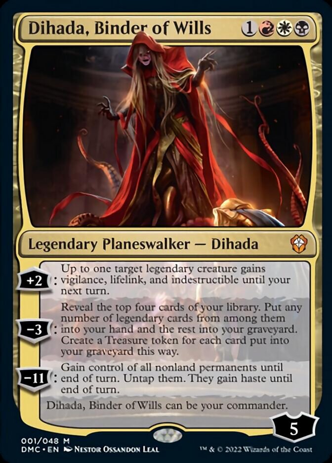 Dihada, Binder of Wills [Dominaria United Commander] | Tables and Towers