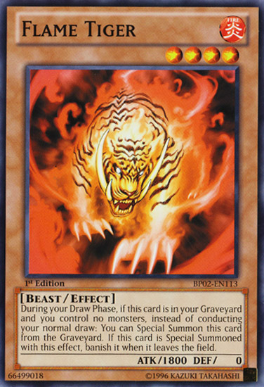 Flame Tiger [BP02-EN113] Common | Tables and Towers